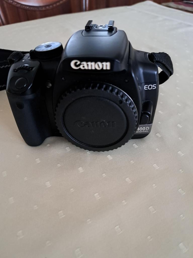 Foto toestel Canon 400D digital - Body en toebehoren, Ophalen, Spiegelreflex, Canon, 10 Megapixel
