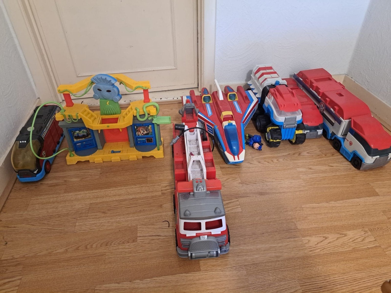 groot lot paw patrol speelgoed, Ophalen