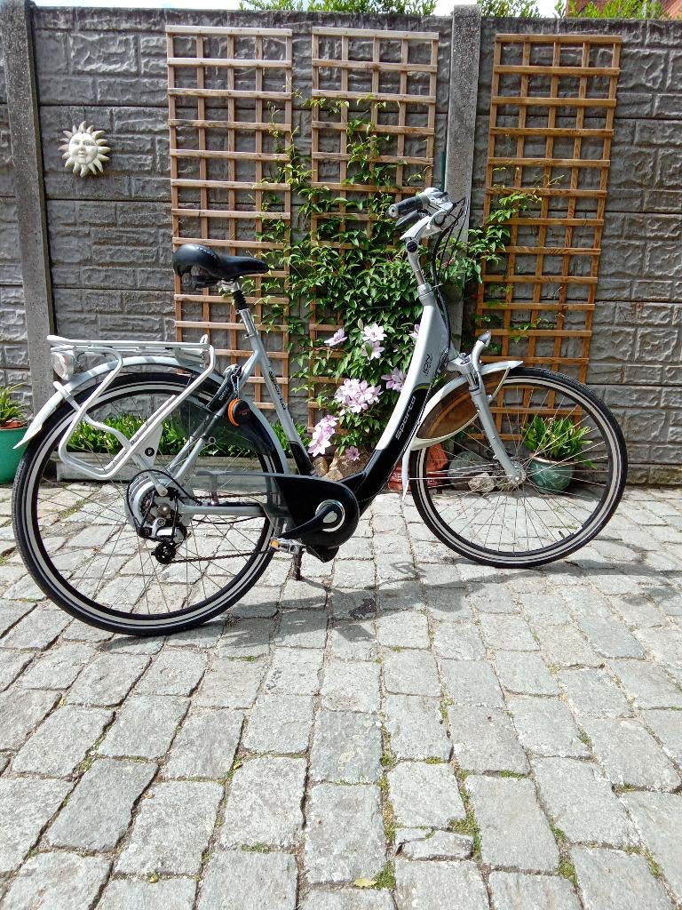 ️ ❇️SPARTA- ION e-bike rijd zeer goed met nieuwe achterband, Vélos & Vélomoteurs, Enlèvement, Utilisé, 30 à 50 km par batterie