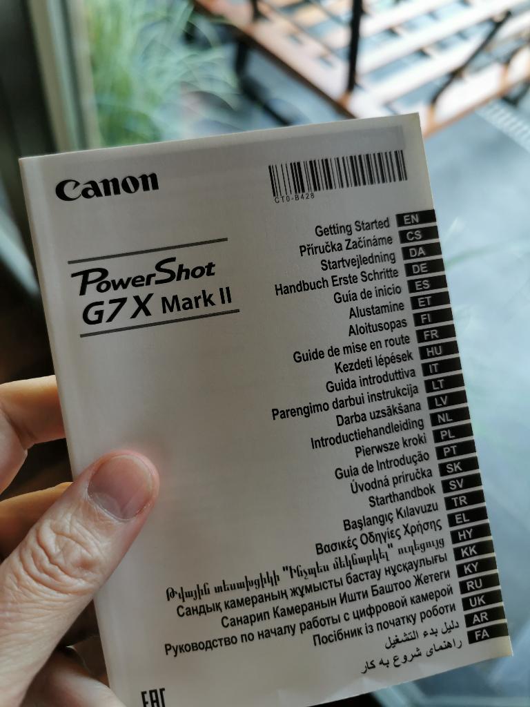 Canon GX7 mark II, Gebruikt, Canon, Compact, 4 t/m 7 keer