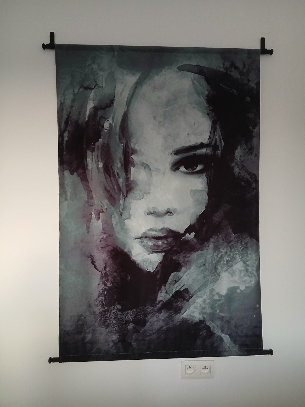 wandkleed'Woman Face', Antiek en Kunst, Ophalen