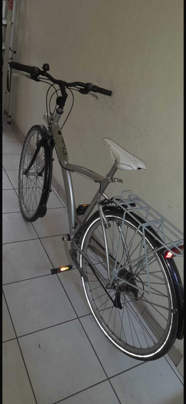 Herenfiets Leuven, Fietsen en Brommers, Fietsen | Dames | Damesfietsen, Ophalen, Gebruikt, Versnellingen