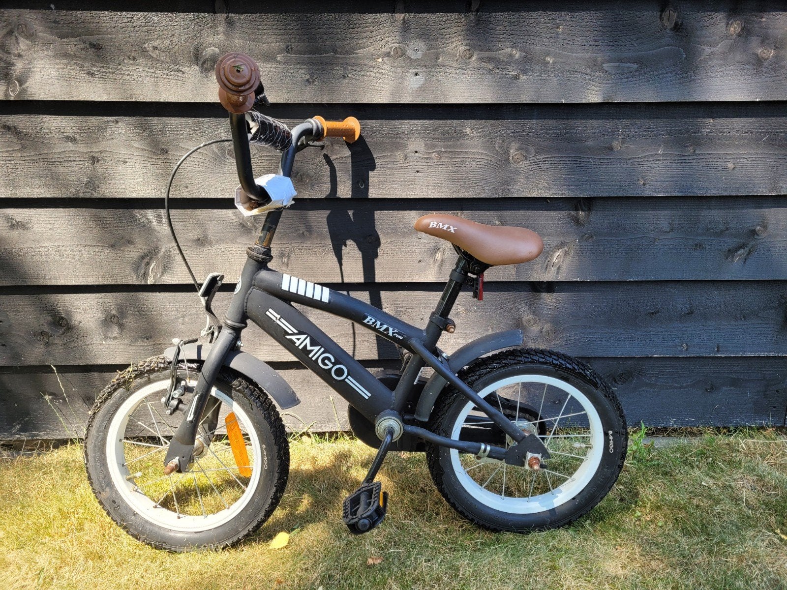 Stoere kinderfiets, Ophalen