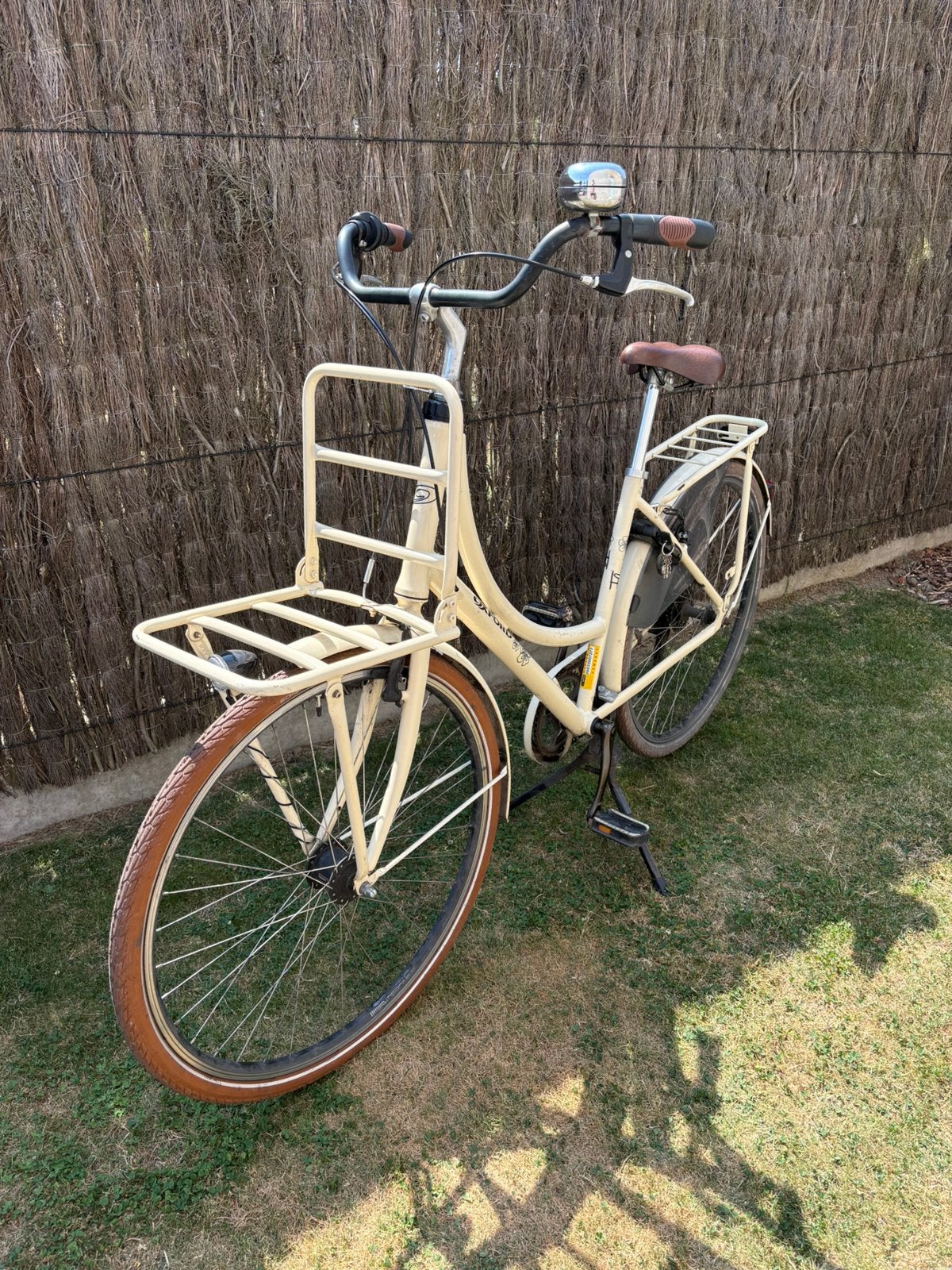 Stadfiets Oxford dames in het beige, Vélos & Vélomoteurs, Vélos | Femmes | Vélos pour femme, Autres marques, Vitesses, Enlèvement