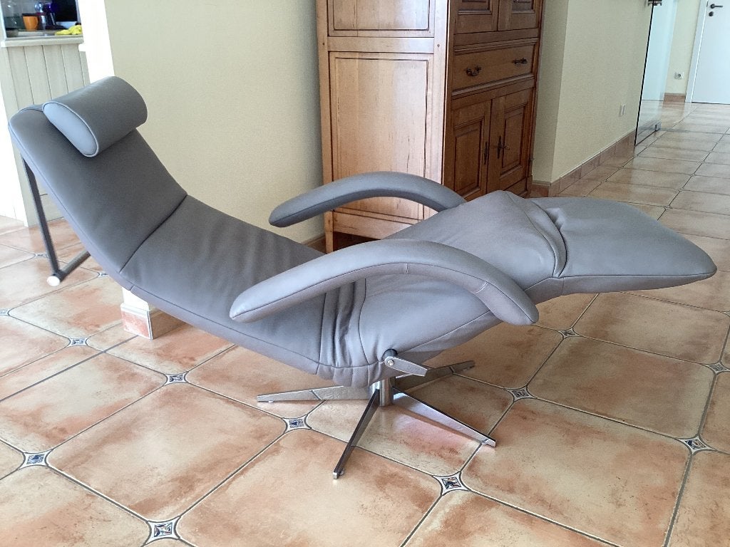 Jori relax Yoga mono-move(recent)plus kussen, Huis en Inrichting, Ophalen, Zo goed als nieuw, Leer, Durlet Leolux vitra Benz de Sede
