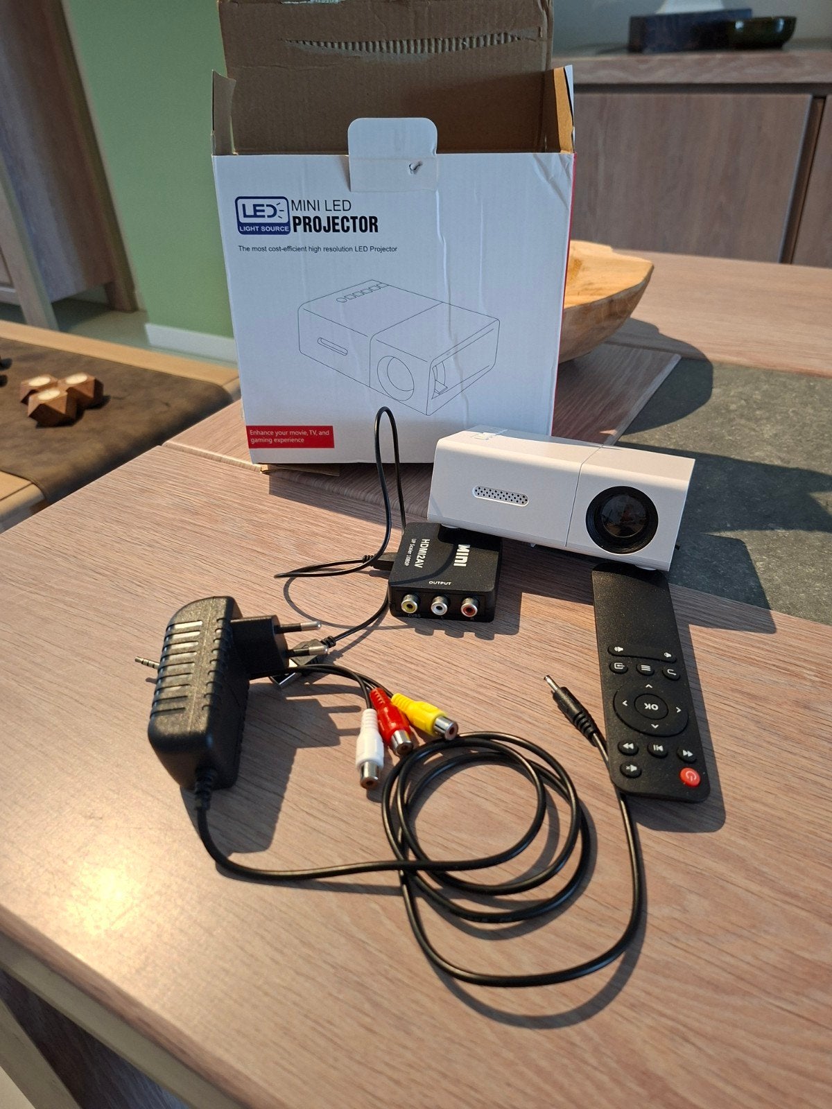Projector, Ophalen