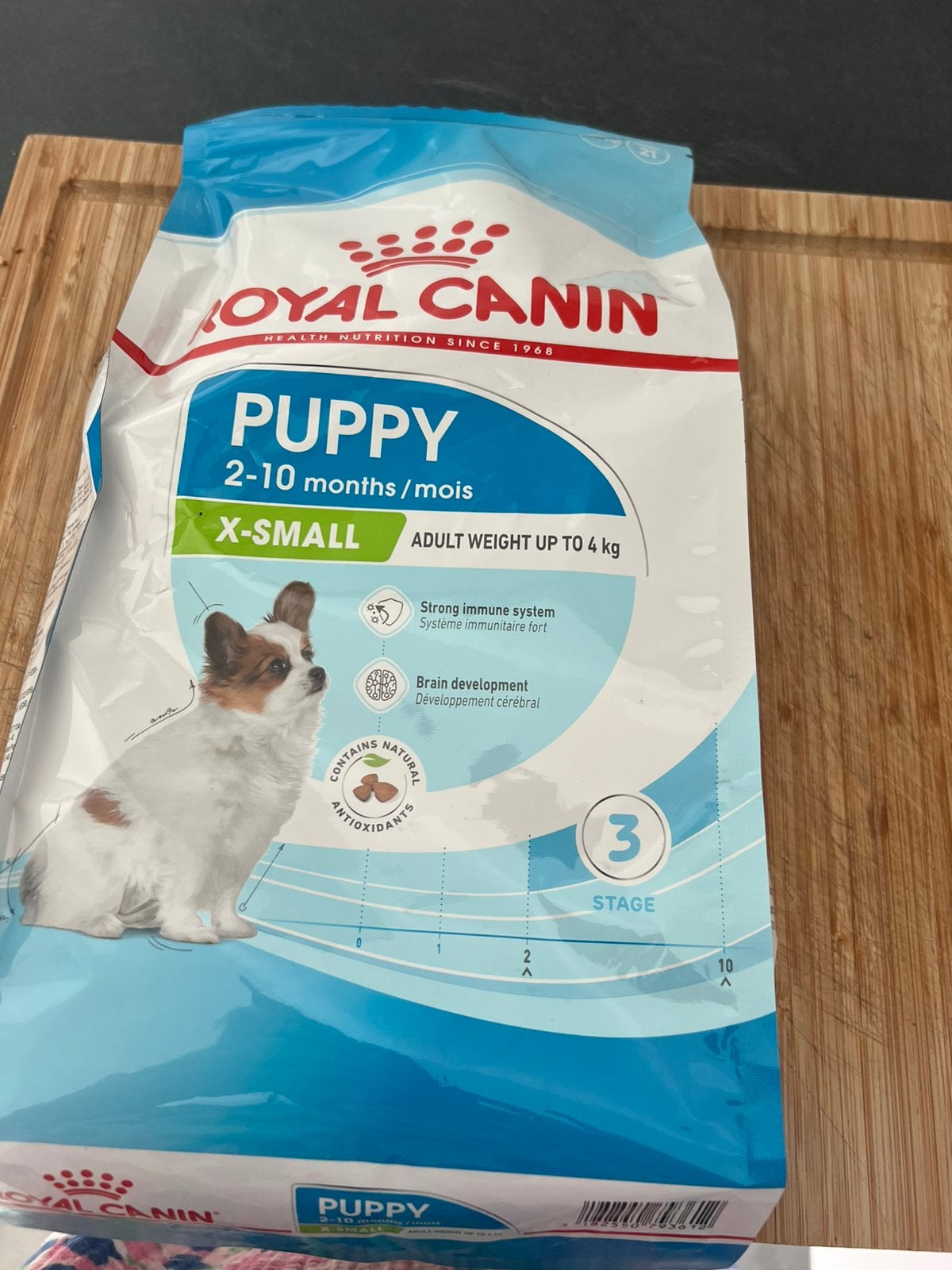 Puppy voer, Ophalen, Hond