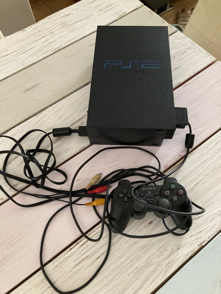 PlayStation 2, Games en Spelcomputers, Ophalen, Gebruikt, Zwart, Met geheugenkaart