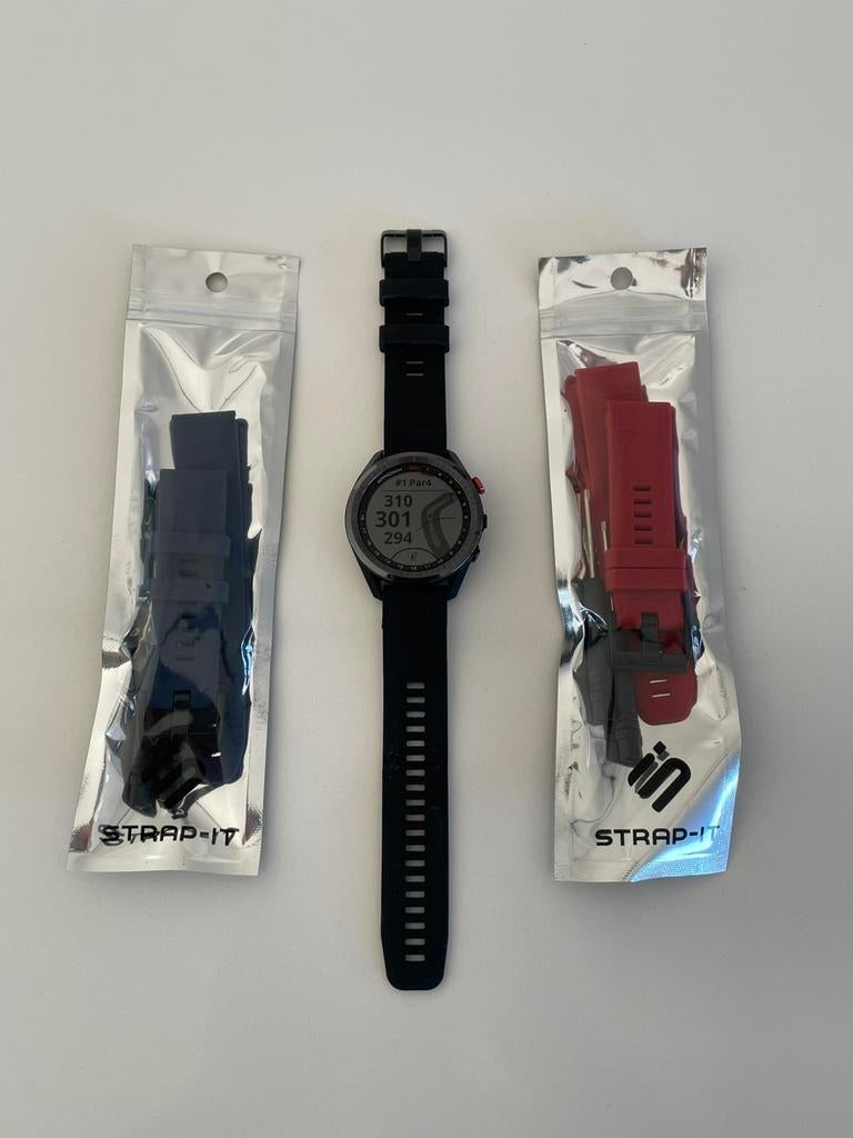 Garmin S62 golfhorloge, Ophalen, Zwart, Zo goed als nieuw, Conditie