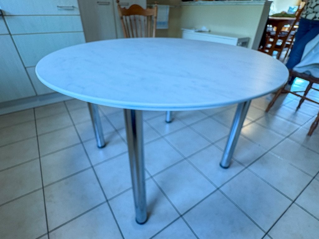 Keramische ronde tafel, Ophalen, Overige materialen, Gebruikt, Rond