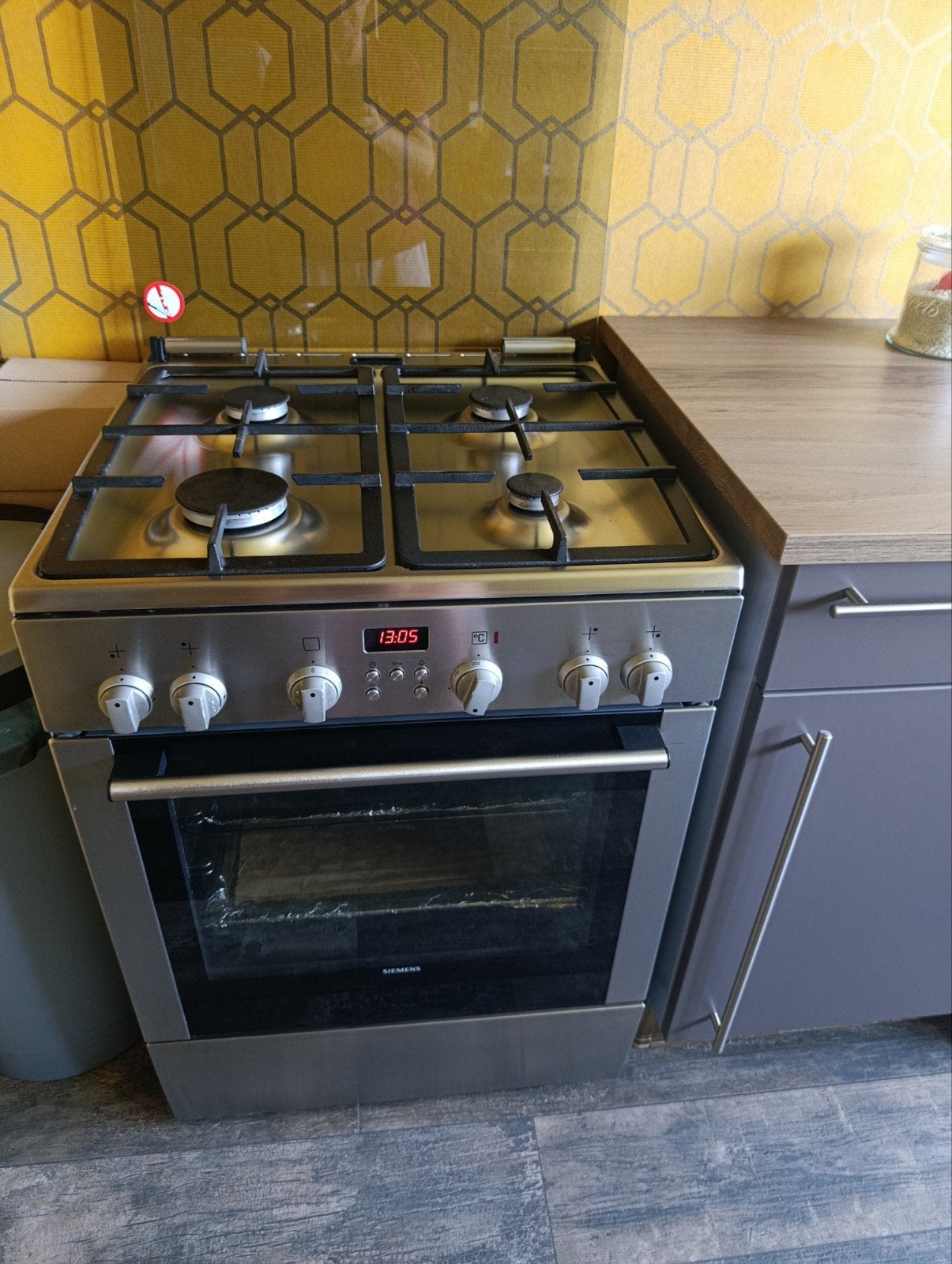 Cuisinière au gaz Siemens avec four électrique très bon état, Electroménager, Cuisinières, Enlèvement, Électrique