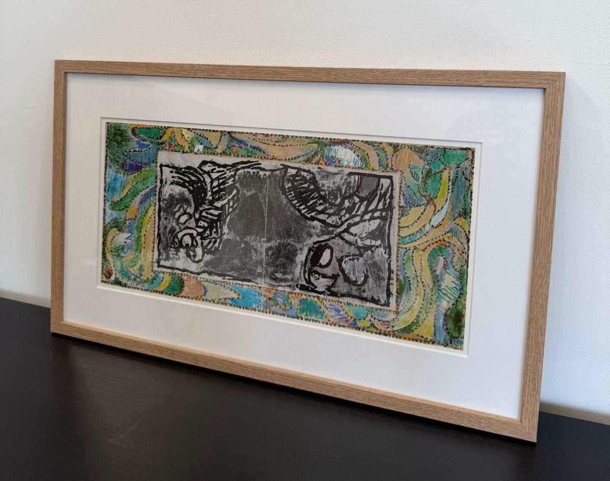 Pierre Alechinsky (1927) - Sucre & Sel (1983) - Nw Ingelijst, Ingelijst, Ophalen of Verzenden, Lithografie