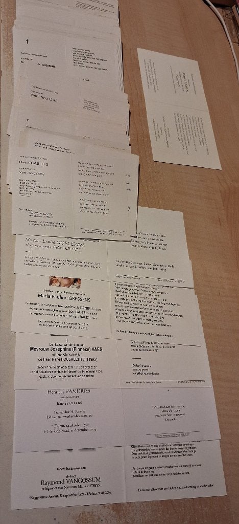 Rouwprentjes ZELEM (Halen) 130 stuks, Verzamelen, Ophalen of Verzenden, Bidprentje