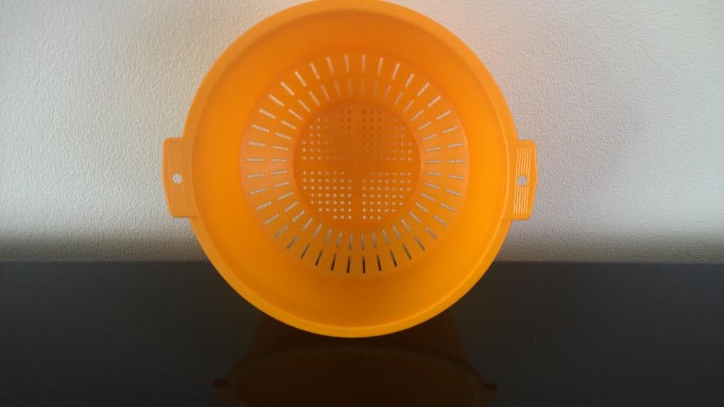 Vintage plastiek vergiet, Antiek en Kunst, Ophalen of Verzenden