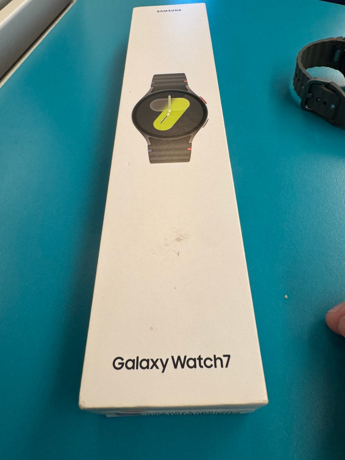 Samsung Galaxy Watch 7 44mm Bluetooth Wi-Fi Boîte d’origine, Bijoux, Sacs & Beauté, Comme neuf, Vert, Enlèvement, Android