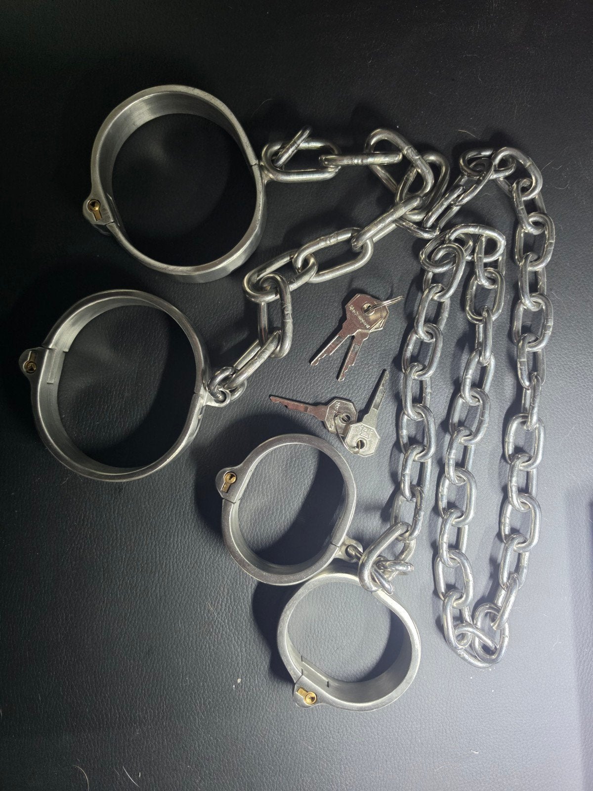 1 set pols en enkel boeien (hand/voet), Envoi, Comme neuf, Autres types