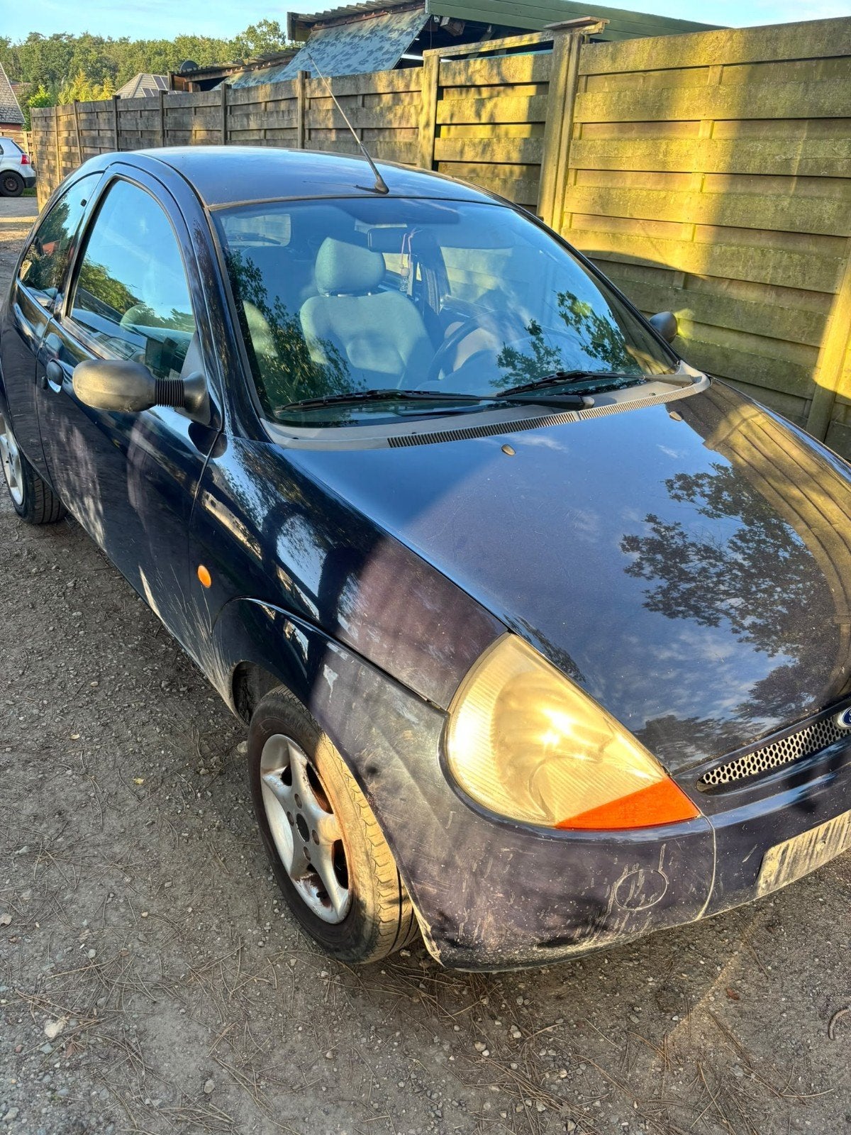 ford Ka REEDS GEKEURD VOOR VERKOOP, Auto's, Voorwielaandrijving, Stof, Ka, Blauw