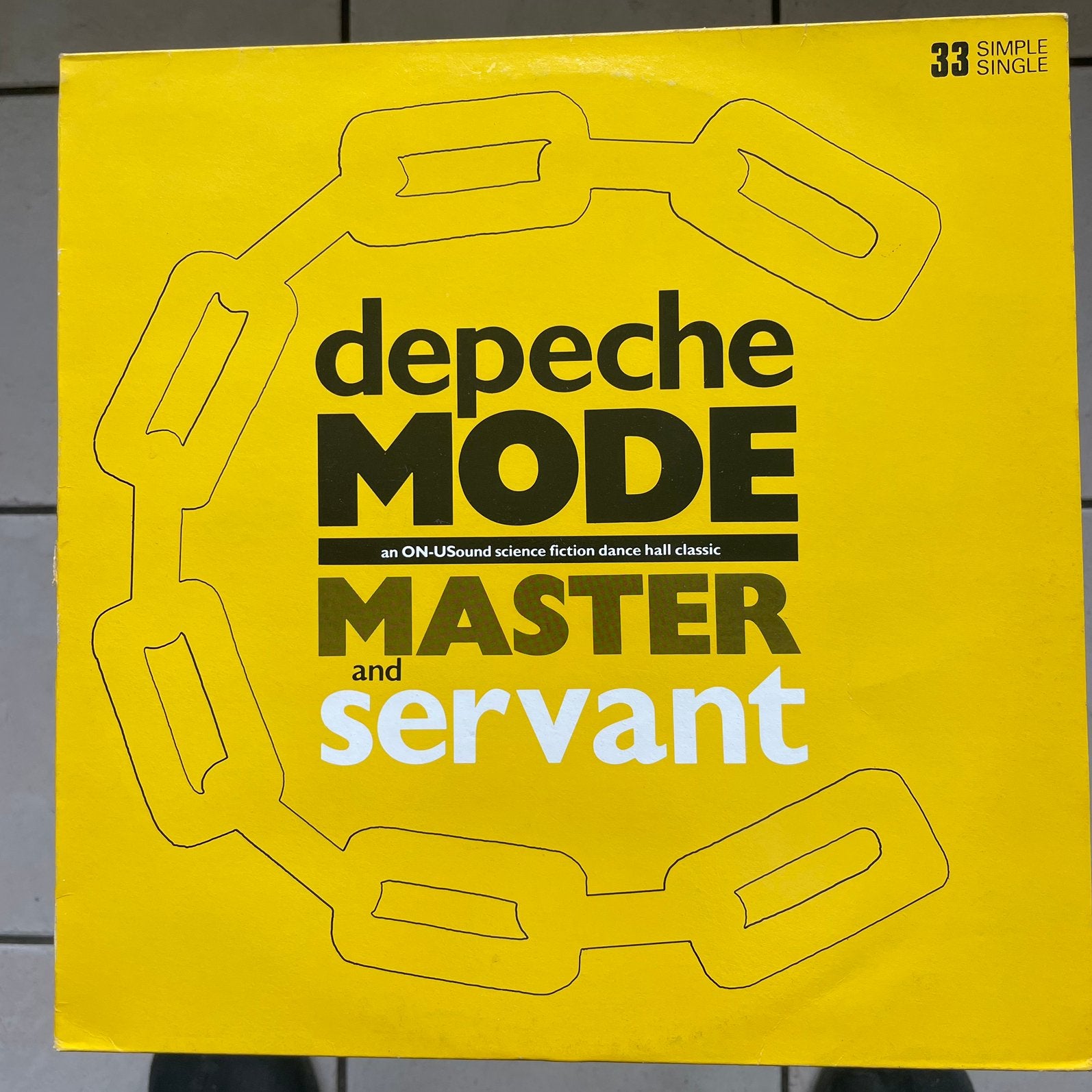 Depeche Mode – Master And Servant – Maxi 45/33T 12”, Édition limitée, Enlèvement ou Envoi, Utilisé, 12 pouces