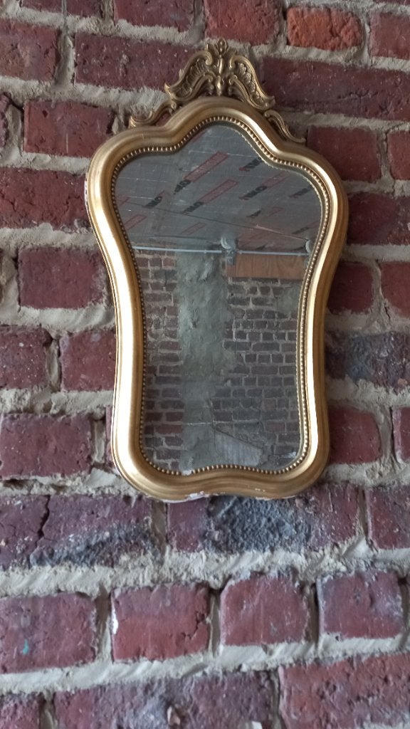 Spiegel Louis xv stijl met vergulde rand, Ophalen
