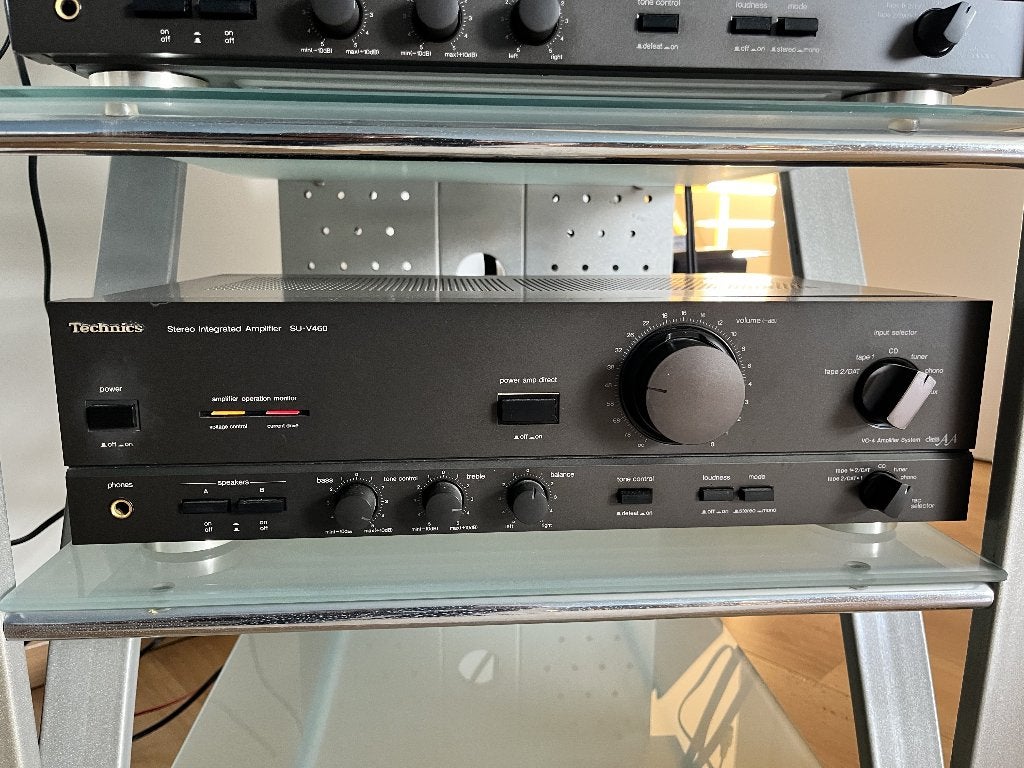 Technics versterker SU-V460, Enlèvement, Utilisé, Stéréo