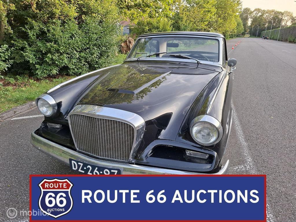 Studebaker Gran Turismo Hawk | 1962 | Route 66 Auctions, Autres marques, Achat, Entreprise, Boîte manuelle