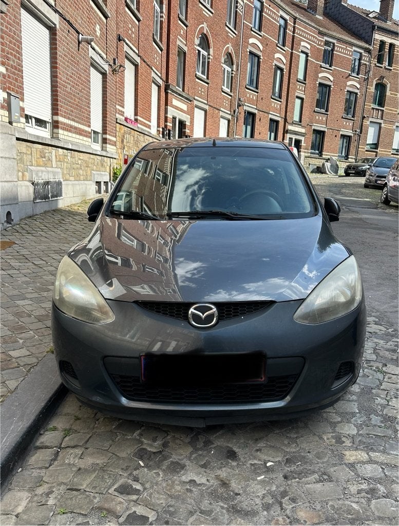 Mazda 2 1.4 Diesel – 2009, Autos, Mazda, Argent ou Gris, Achat, Boîte manuelle, Diesel