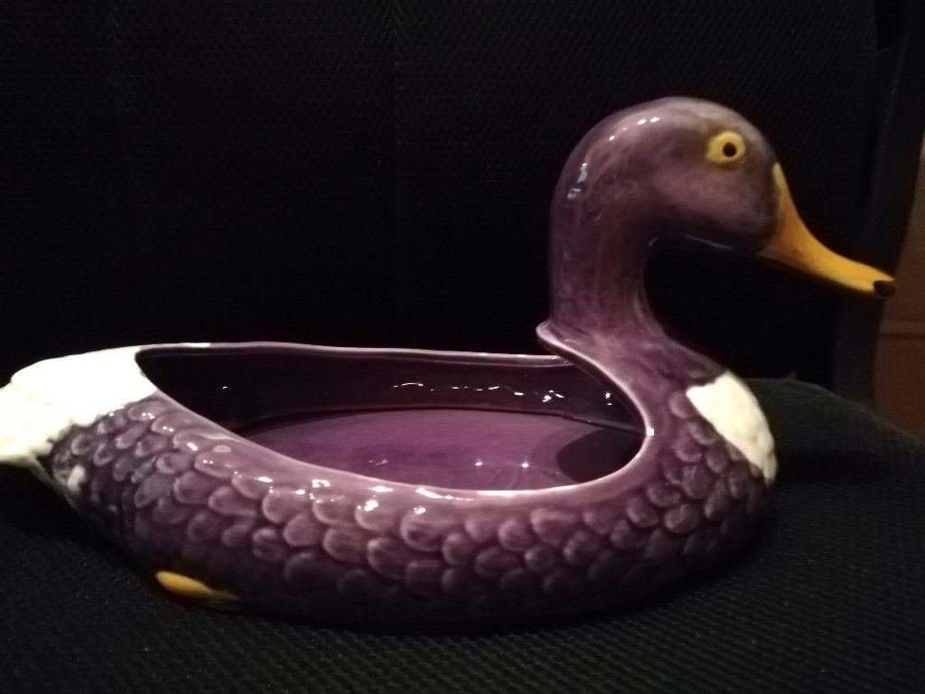 Decoratieve eend, Ophalen, Geel