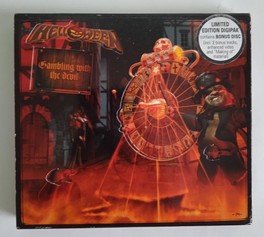 HELLOWEEN -  GAMBLING WITH THE DEVIL, Ophalen of Verzenden, Gebruikt