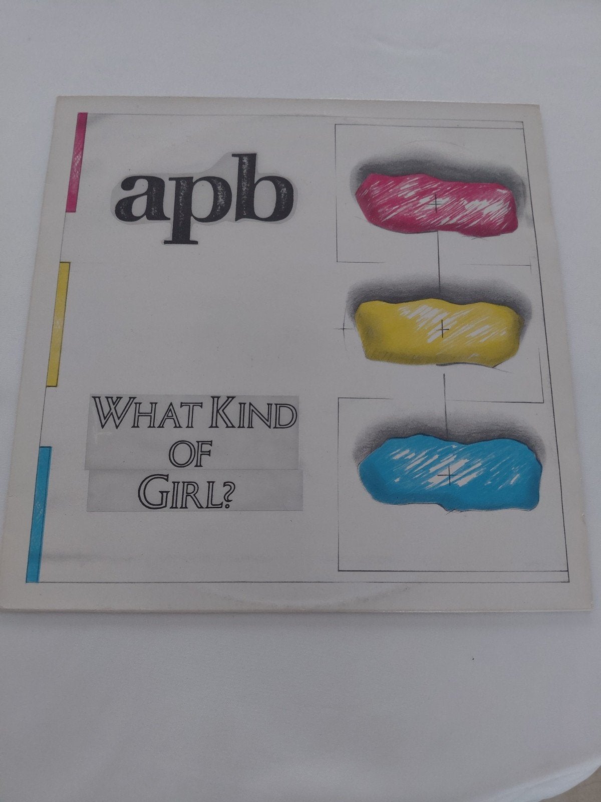 apb / what kind of girl? max, Promo, Ophalen of Verzenden, LP