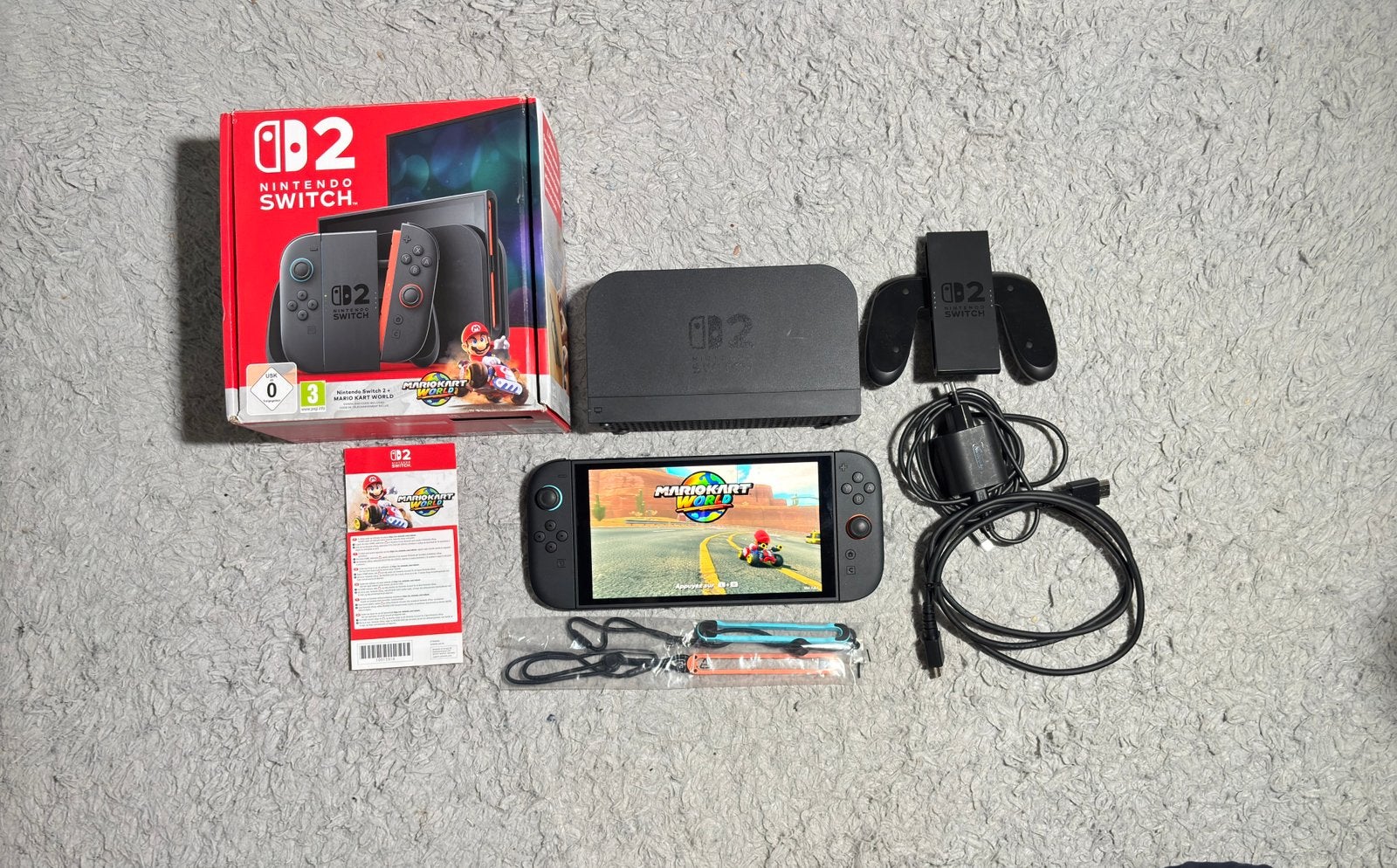Console Nintendo Switch 2 + Mario Kart World (inclus !), Consoles de jeu & Jeux vidéo, Jeux | Nintendo Switch, Utilisé, Enlèvement ou Envoi