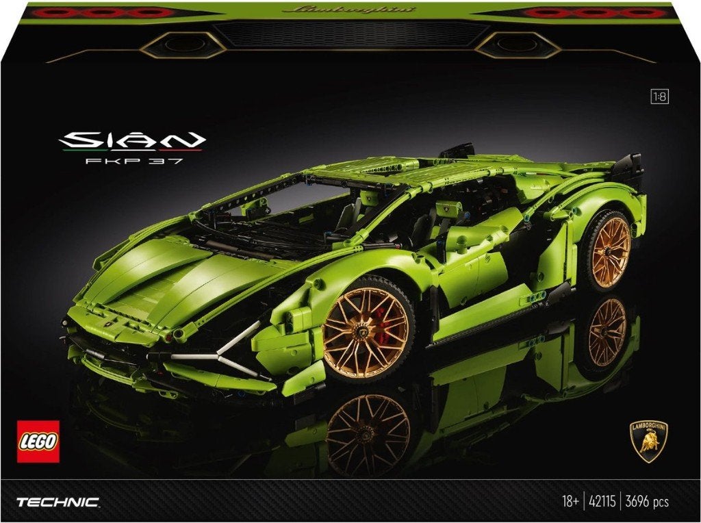 Nieuwe LEGO Technic Lamborghini Sián FKP 37 - 42115, Ophalen, Lego, Nieuw, Technic