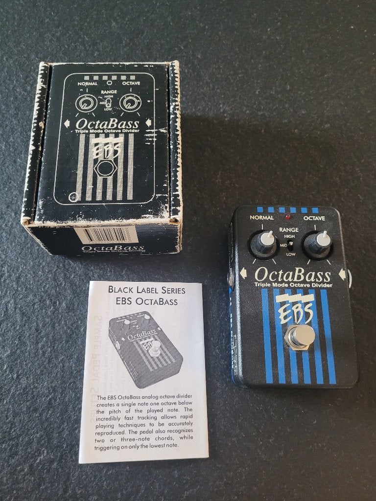 EBS OctaBass Triple Mode Octave Divider, Ophalen, Zo goed als nieuw