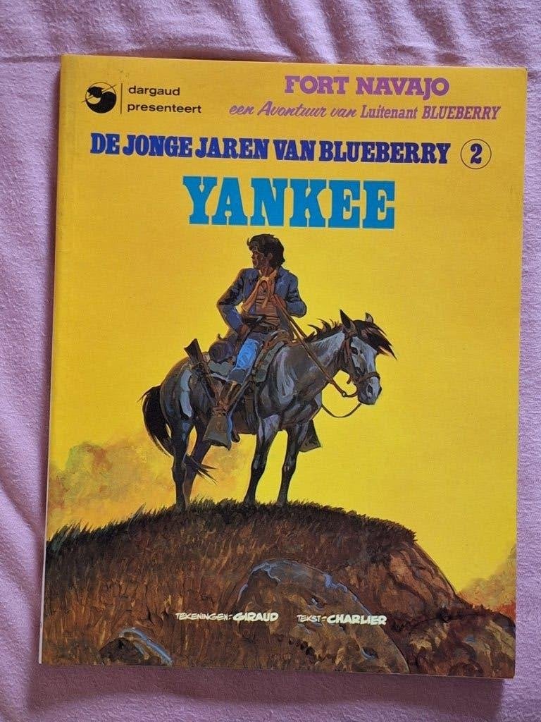 de jonge jaren van Blueberry 2: Yankee, Eén stripboek, Ophalen of Verzenden, Gelezen