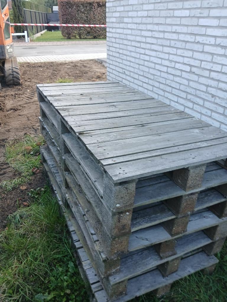 Paletten, Ophalen, Gebruikt