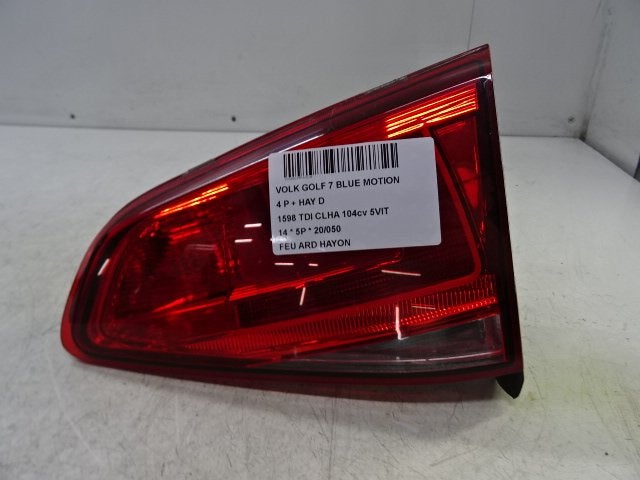 PANNEAU ARRIÈRE DROIT AVEC LAMPE Volkswagen Golf VII (AUA), Utilisé, Volkswagen