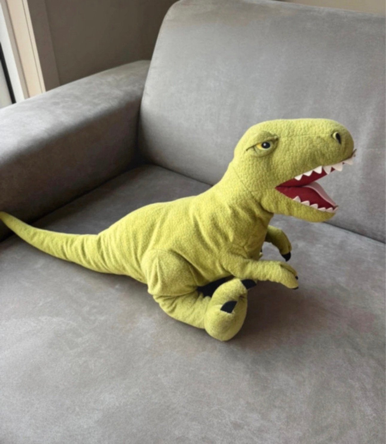 Dino knuffels Ikea als nieuw, Kinderen en Baby's, Ophalen of Verzenden, Zo goed als nieuw, IKEA