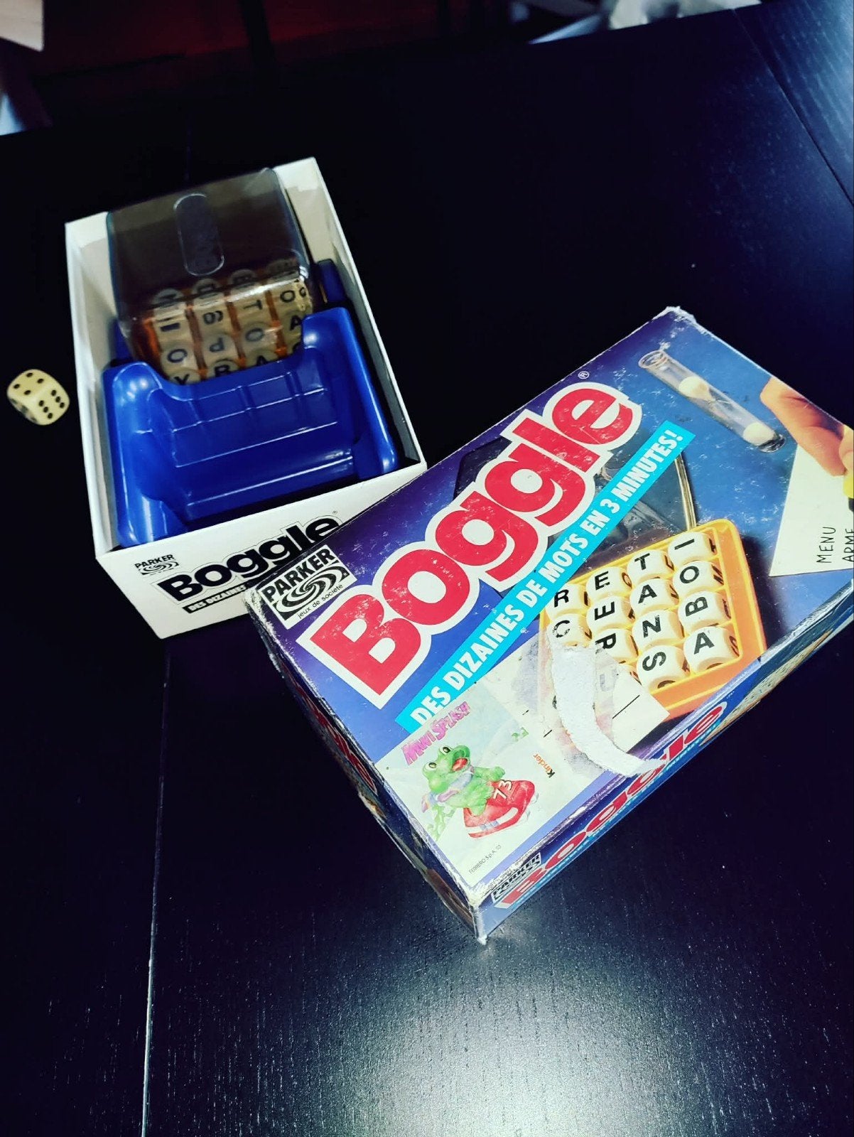 jeu de société boggle, Enlèvement ou Envoi