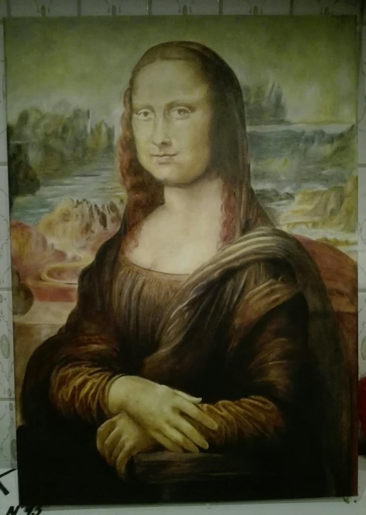 EIGEN OLIEVERFWERK   MIJN MONA LISA, Ophalen