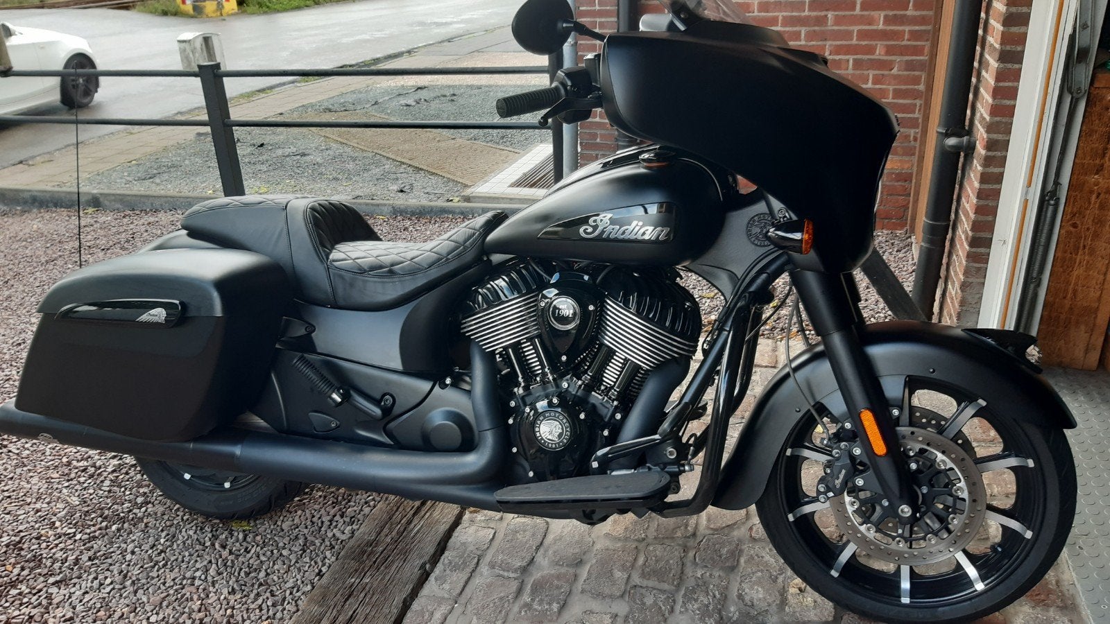 mooie indian 116 MET AMPER 17000 KM EN VAN 2023, Motoren, Particulier, Nieuw