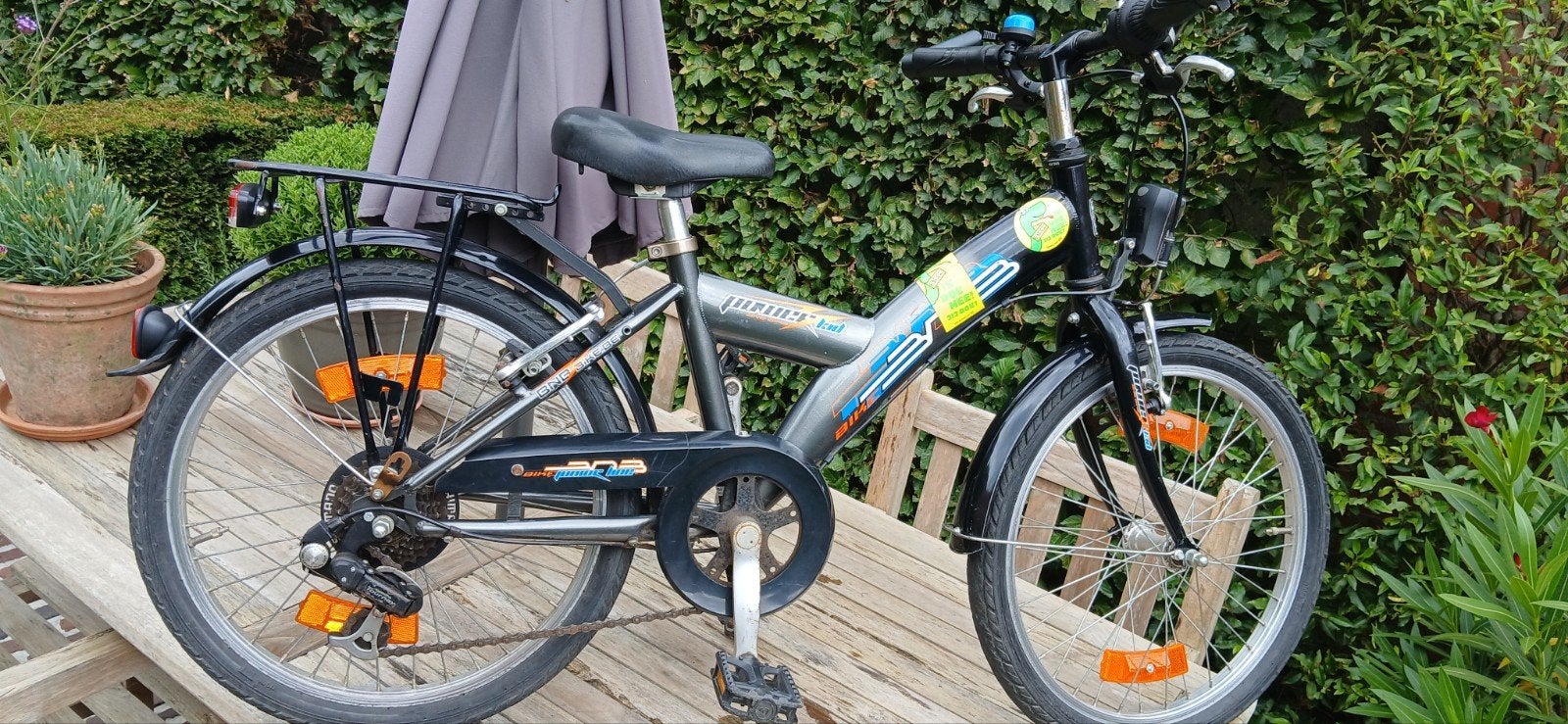kinderfiets, Ophalen