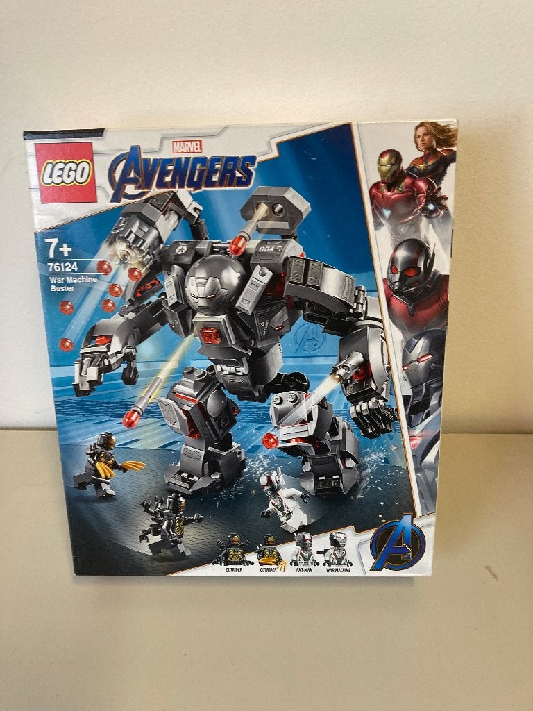 Lego Marvel 76124 - War Machine Buster (boîte neuf), Collections, Enlèvement ou Envoi, Neuf