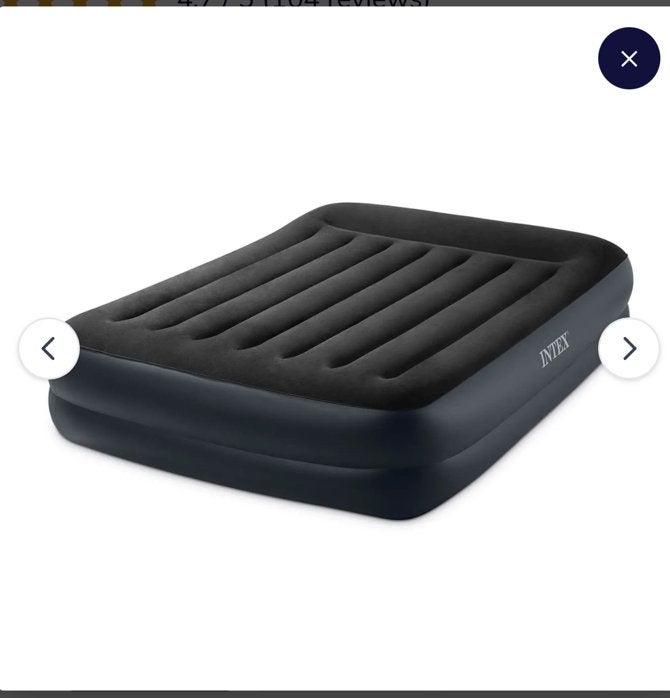 Intex Pillow Rest Raised luchtbed - tweepersoons, Ophalen, Zo goed als nieuw