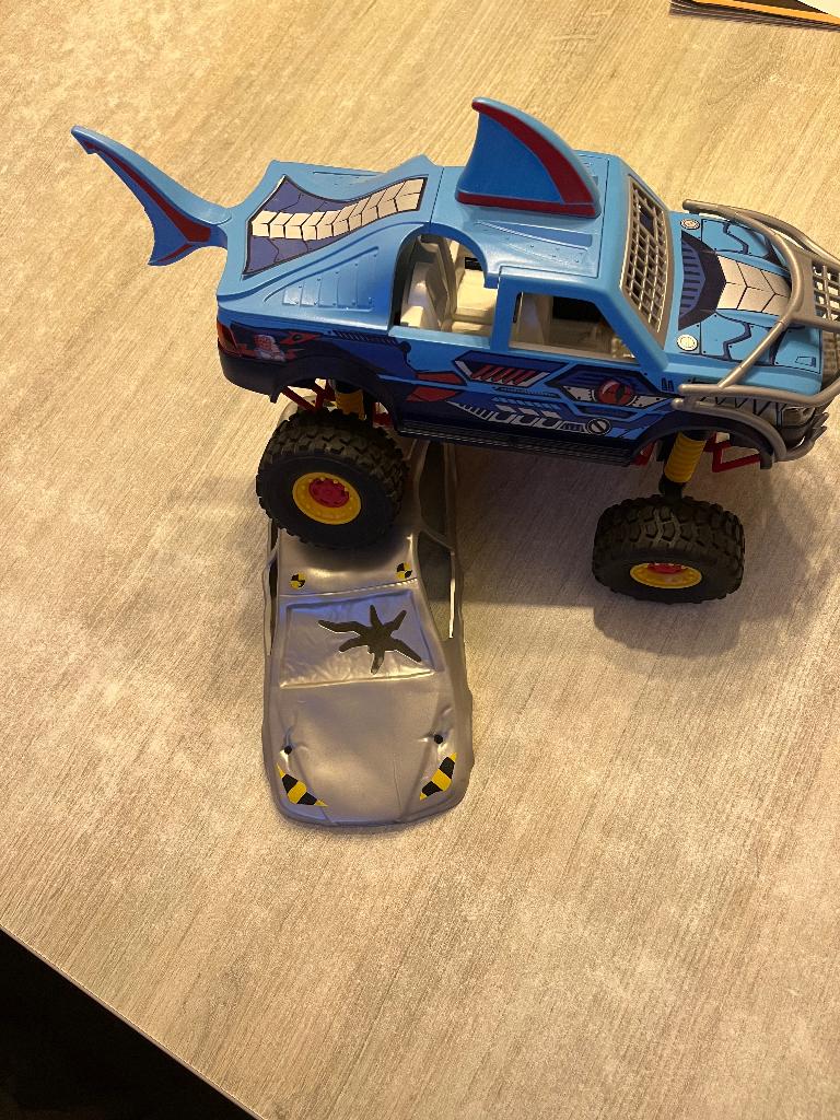Playmobil 70550 Monster truc haai, Ophalen of Verzenden, Complete set