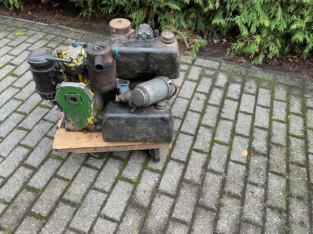 Dieselmotor, Enlèvement, Utilisé, Moteur diesel