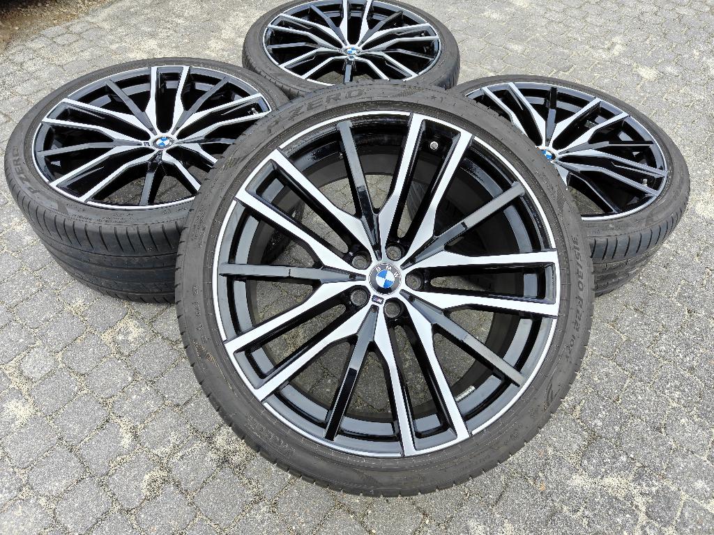 Originele 22 inch BMW 742M velgen, Ophalen, Banden en Velgen, Nieuw, Overige maten