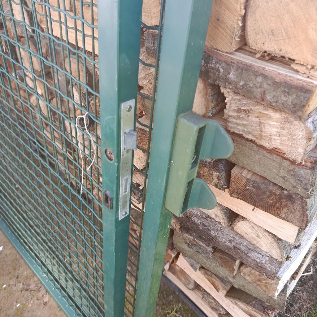 Tuinpoort, Ophalen, Gebruikt, IJzer, Draaipoort