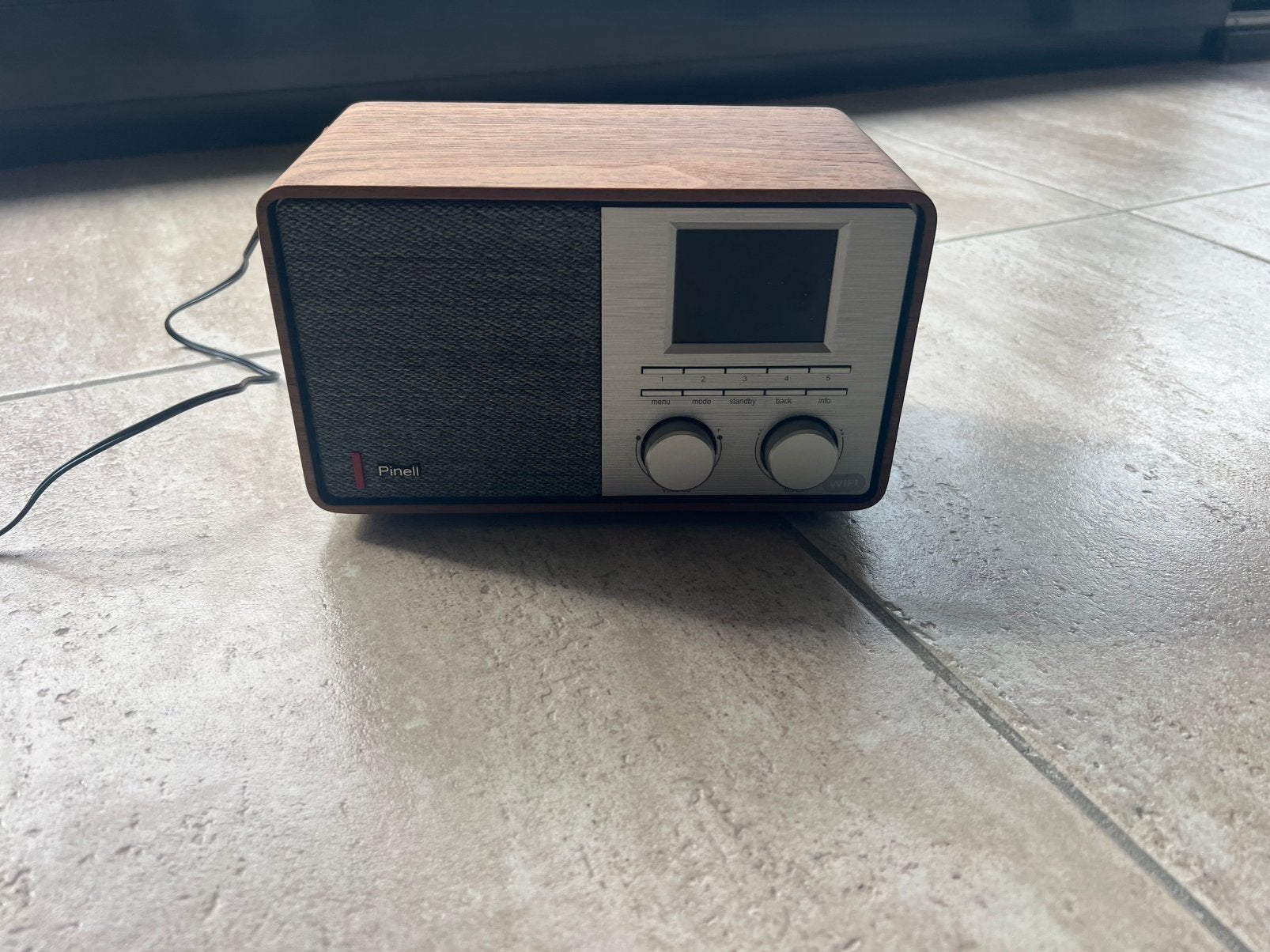 Pinell SuperSound 201W Walnut / Internet/ Blue T / Spotify, TV, Hi-fi & Vidéo, Enlèvement, Comme neuf, Radio