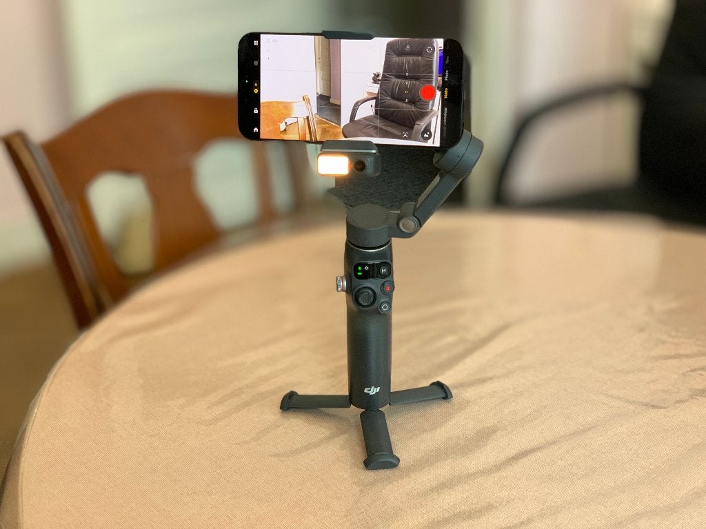 DJI osmo 6 pour smartphone, Ophalen, 125 cm of minder, Eenpoot, DJI