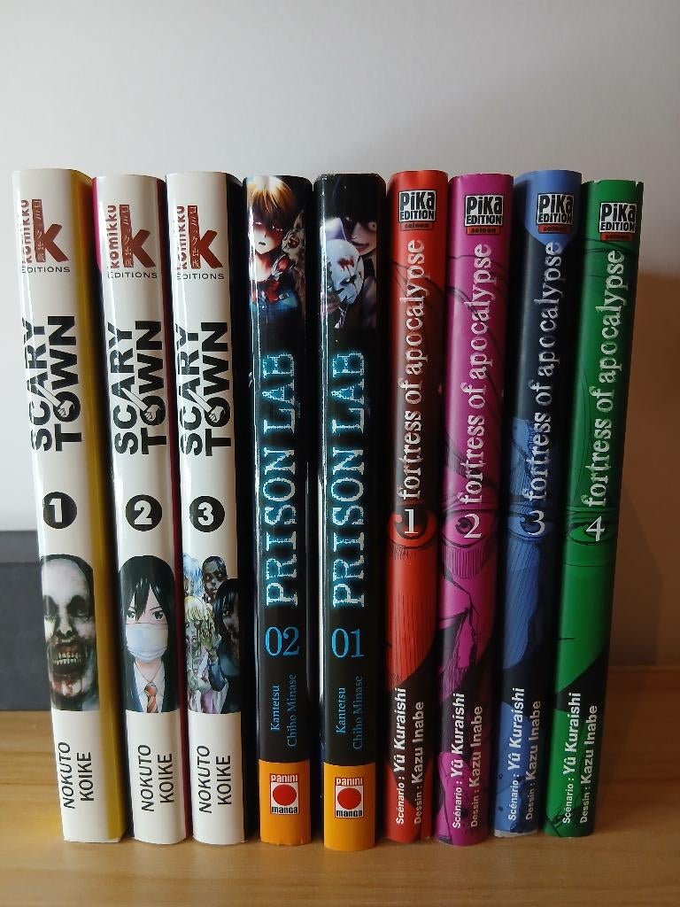 Lot mangas survival / zombie – Fortress of Apocalypse, Neuf, Nokuto Koike, Enlèvement, Comics