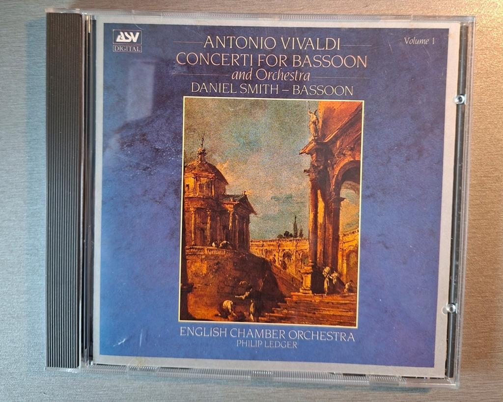 CD. Vivaldi. Concertos pour basson et orchestre (ASV)., CD & DVD, CD | Classique, Enlèvement ou Envoi
